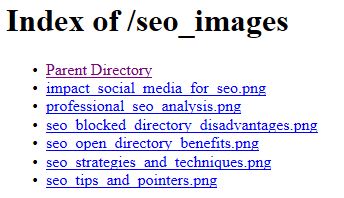 Image showing how an open directory helps seo