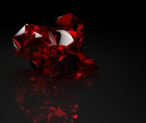 Ruby Crystals Artwork